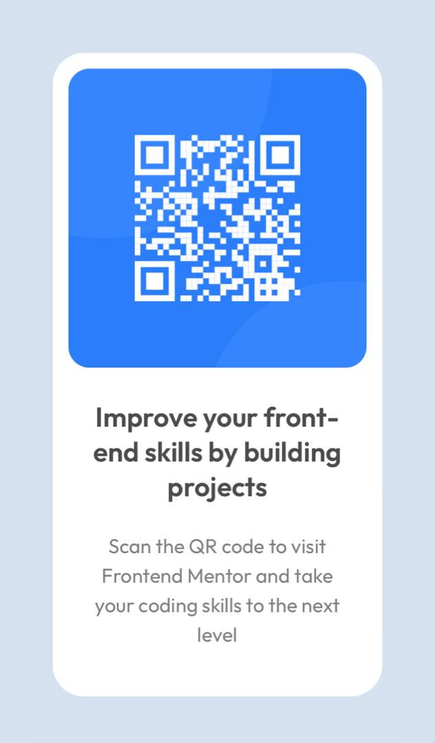 QR Code Challenge UI